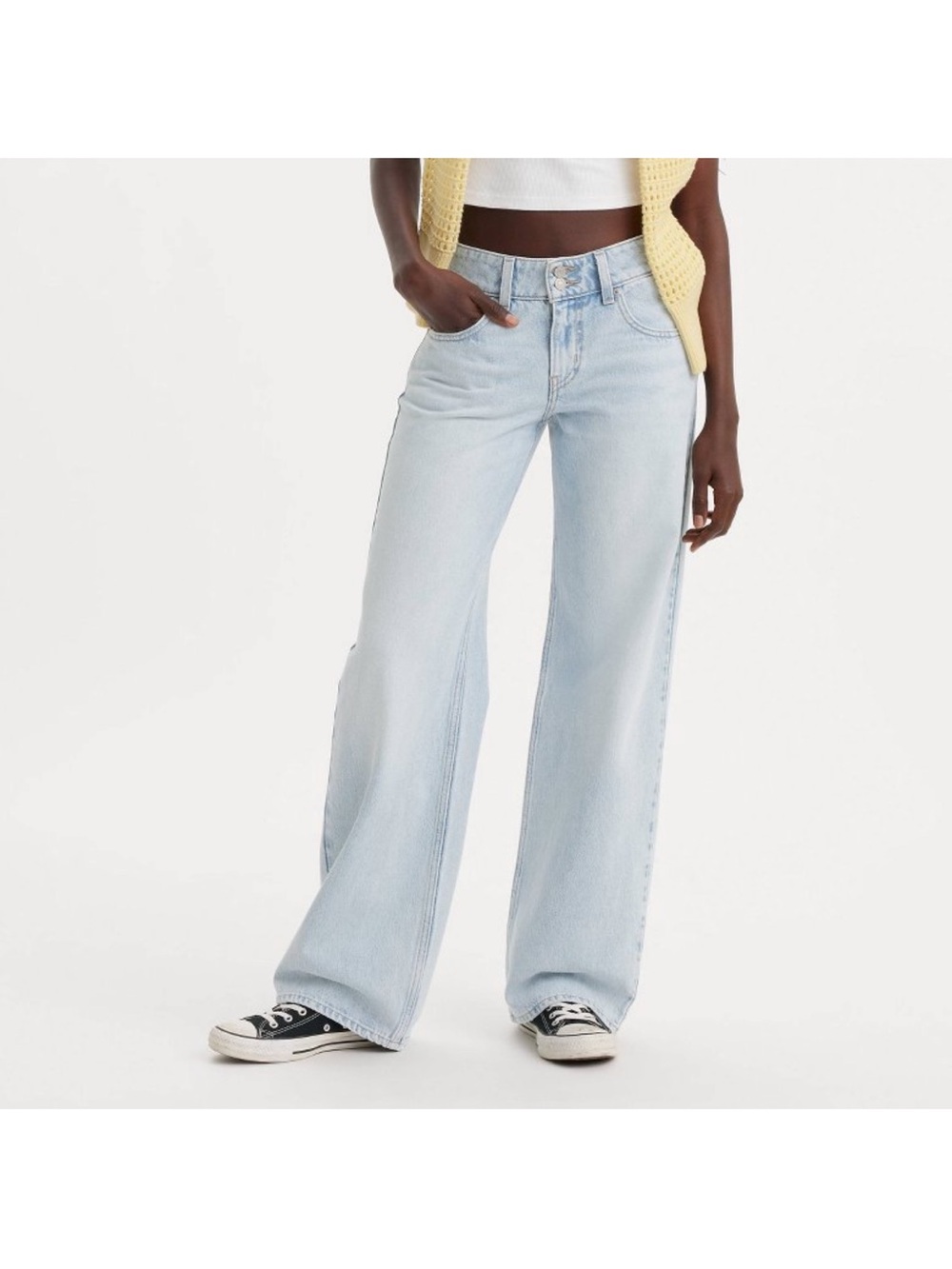 Levi's Light Blue Wide-Leg Women's Jeans